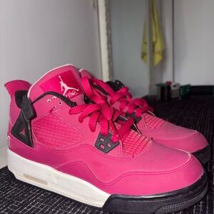 Jordan Pink Retro Basketball Sneakers